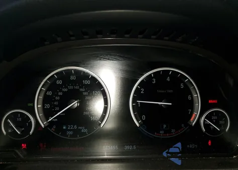 2015 BMW 535 Xi из США, поврежденный, VIN WBA5B3C52FD540151